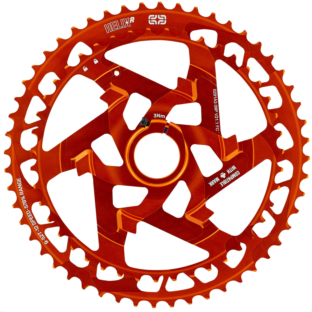 Helix Race 12sp 9-52T Cassette Replacement Alloy Clusters