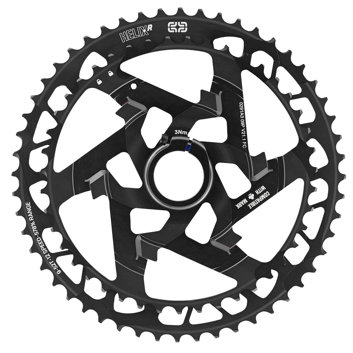 Helix Race 12sp 9-52T Cassette Replacement Alloy Clusters
