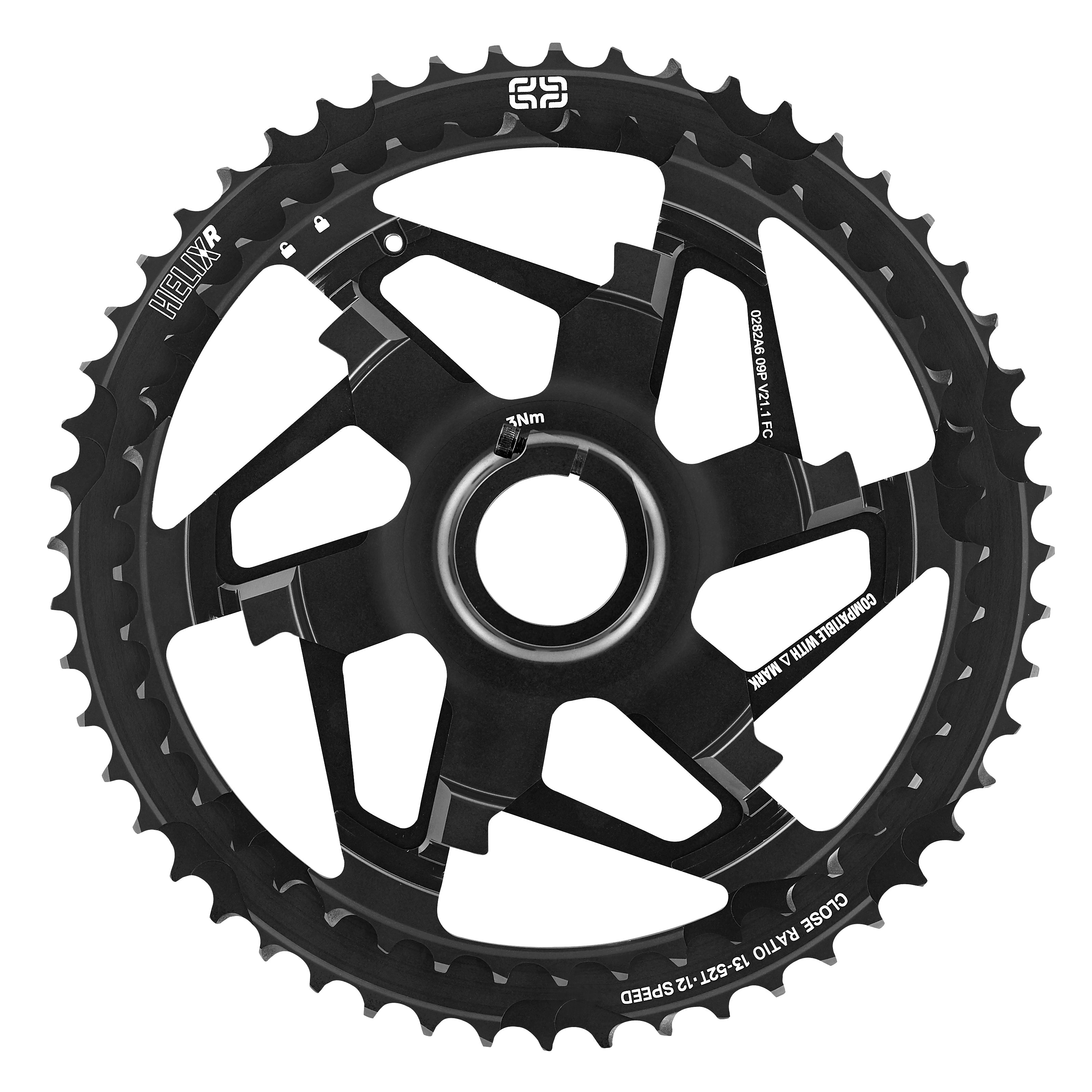 Helix Race 12sp 13-52T Cassette Replacement Clusters
