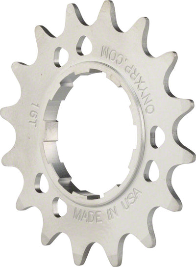 Onyx Stainless Cog: Shimano Compatible 3/32" 17t