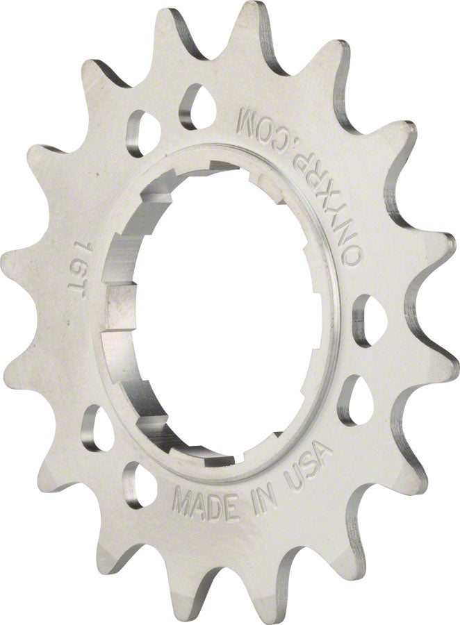 Onyx Stainless Cog: Shimano Compatible 3/32" 17t