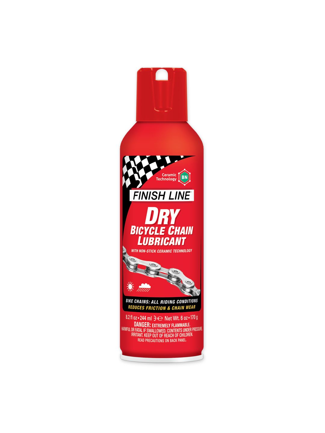 Finish Line Dry Lube with Ceramic Technology - 8oz Aerosol