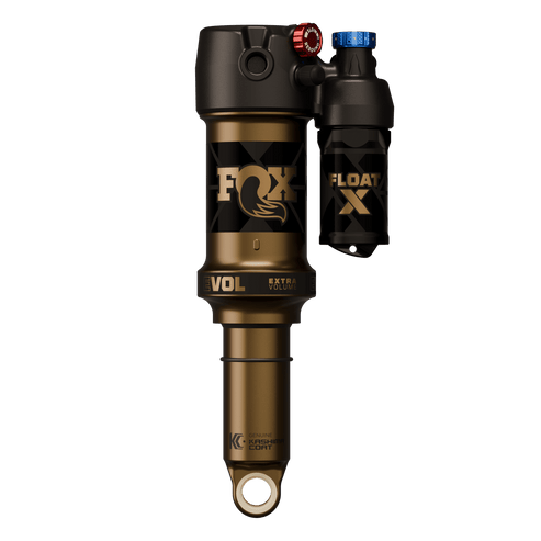 2027 Fox Float X Factory Rear Shock - Trunnion, Evol LV, Mondraker, Zenith, 205, 65, CS30, RL50, LML, Rezi B40, Bleed 1.1, MCU, Neutral, Neutral Logo - Open Box, New