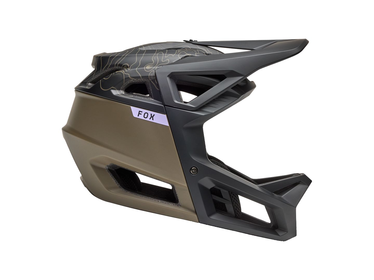 Fox Racing Helmet 25 Proframe Small Grey/Purple