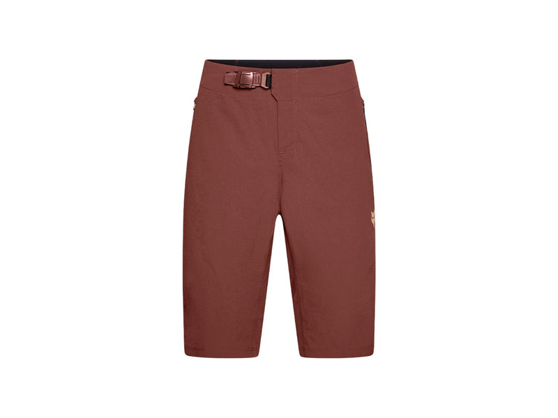 Short Fox Racing 25 Ranger/Liner Women 10 Rootbeer Brown