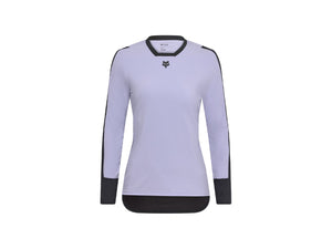 Fox Racing Jersey 25 Defend Thermal LS Women Medium Purple