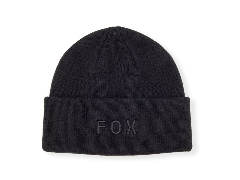 Fox Racing Headwear 25 Wordmark Beanie One Size Black