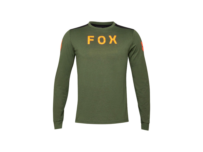 Fox Racing Ranger Drirelease Long Sleeve Mountain Bike Jersey