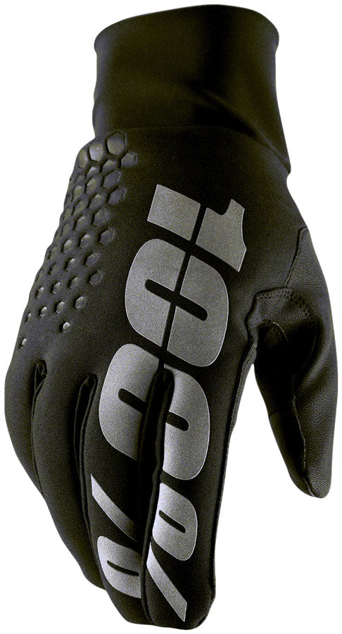100% Hydromatic Brisker Gloves - Black Mens  2X-Large