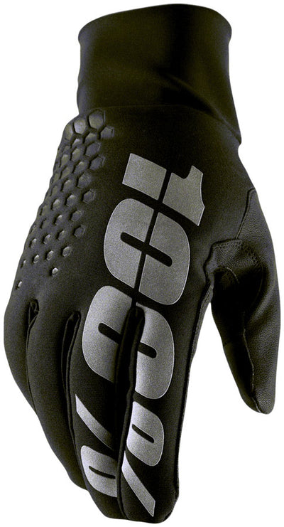 100% Hydromatic Brisker Gloves - Black Mens  2X-Large