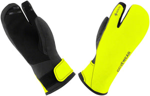 Gorewear Gore-Tex Insulated Trigger Gloves - BLK/Neon YLW Mens 2X-Large