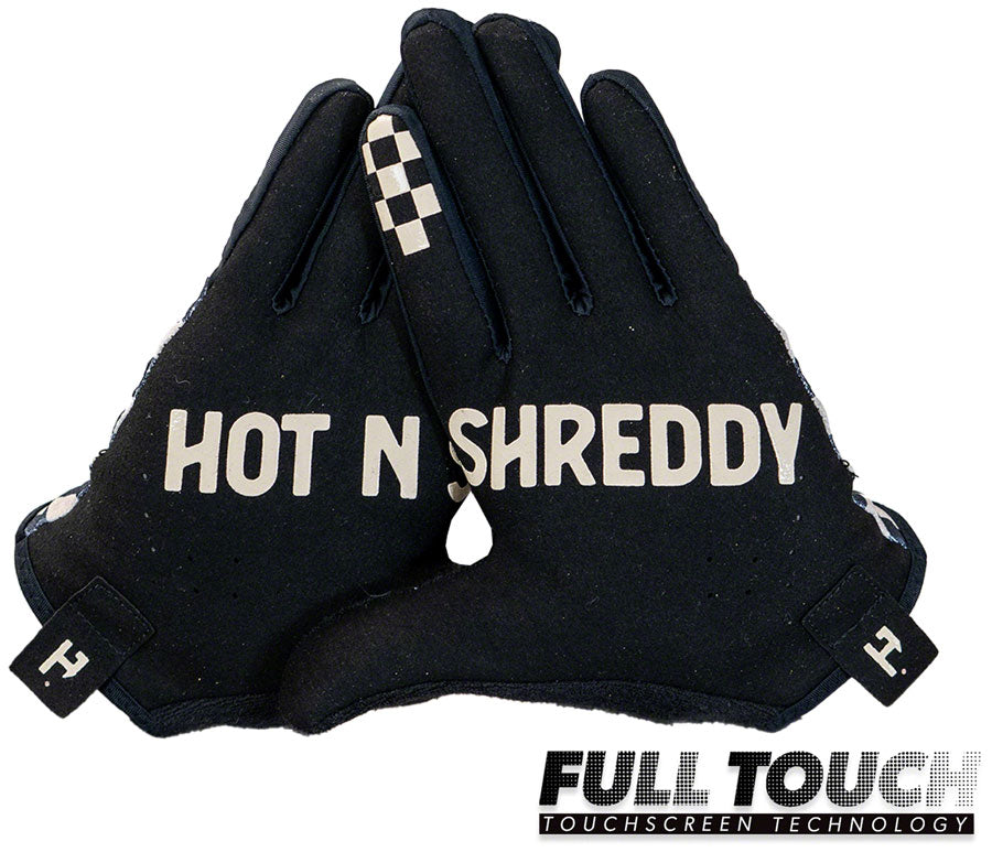 Handup Most Days Gloves - Checkered Black/Tan Small