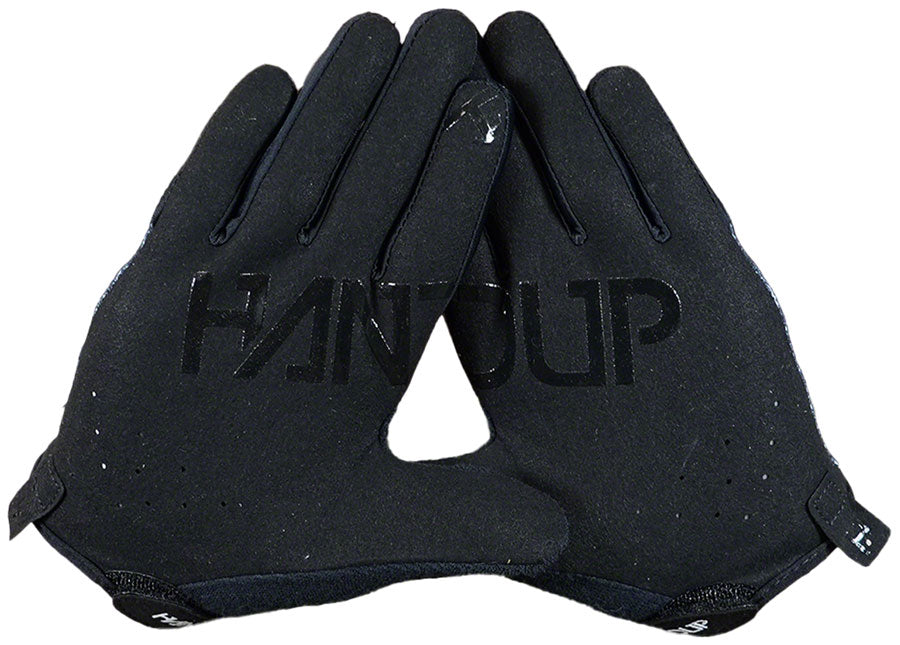 Handup Youth Gloves - Pure Black Large