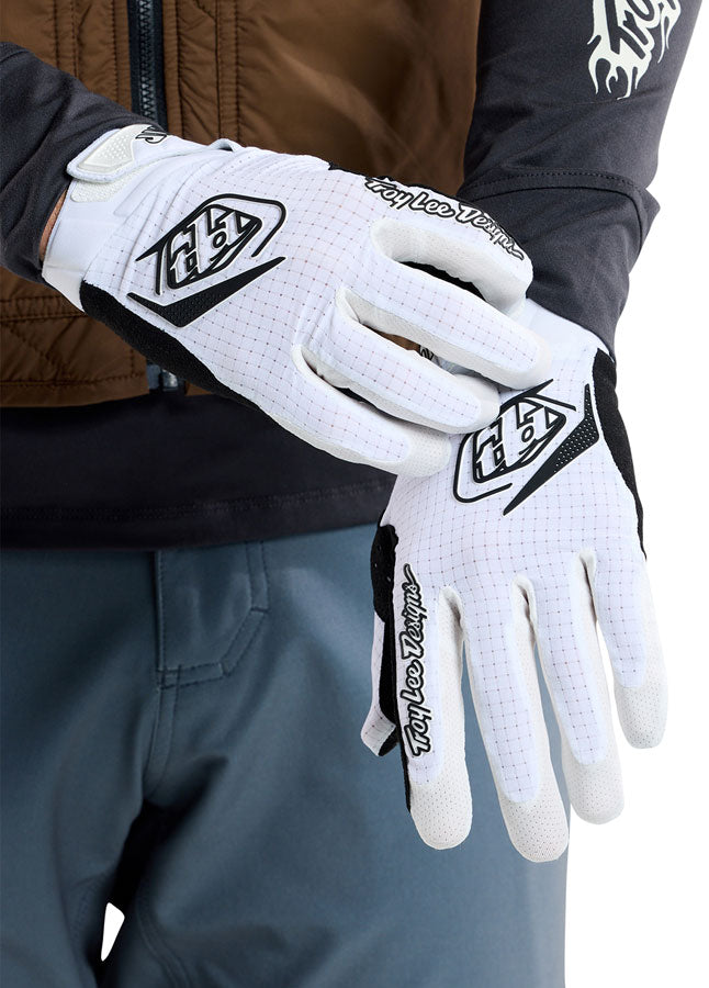 Troy Lee Designs Air Glove – Mono White Large