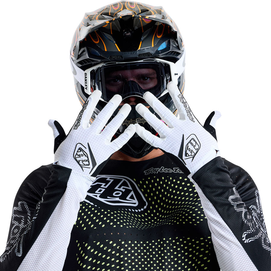 Troy Lee Designs Air Glove – Mono White Medium