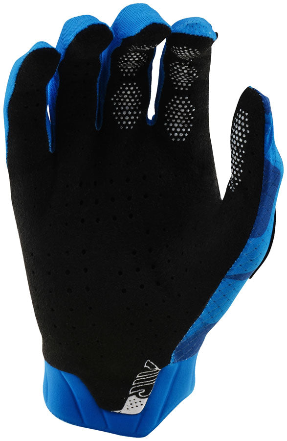 Troy Lee Designs Air Glove – Blotted Bright Blue Medium