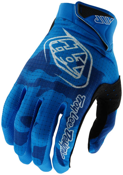 Troy Lee Designs Air Glove – Blotted Bright Blue Large
