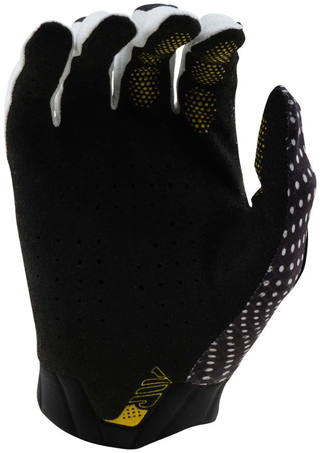 Troy Lee Designs Air Glove – Optic White / Black Large