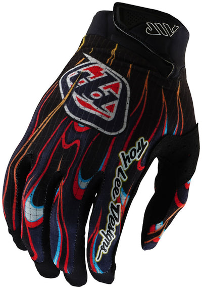 Troy Lee Designs Air Glove – Torched Black / Red Large