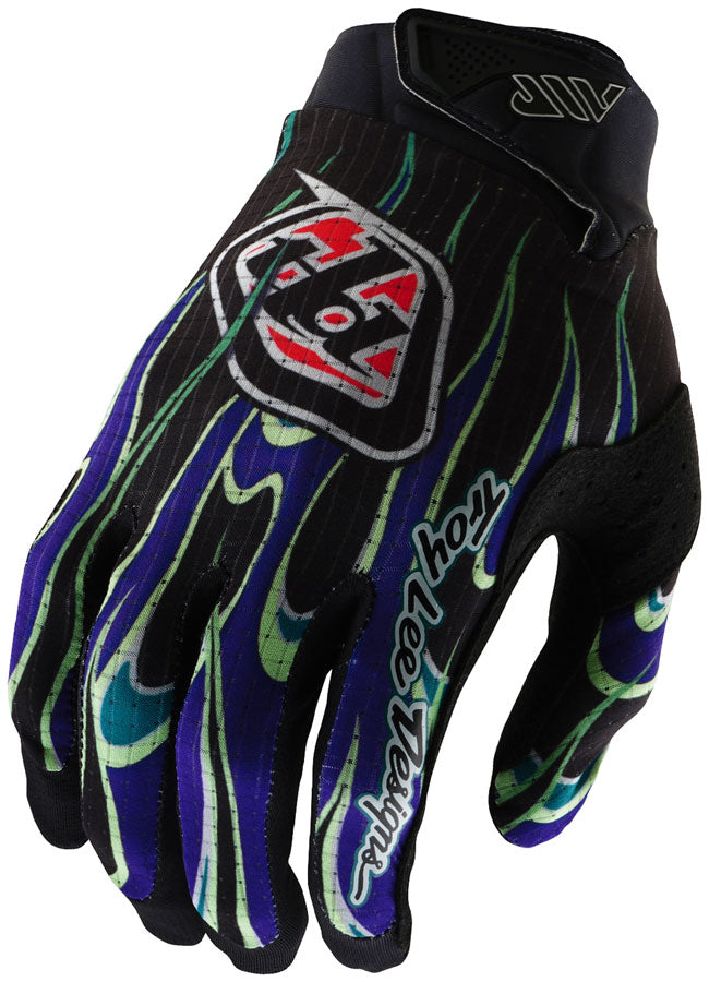 Troy Lee Designs Air Glove – Torched Black / Purple Medium