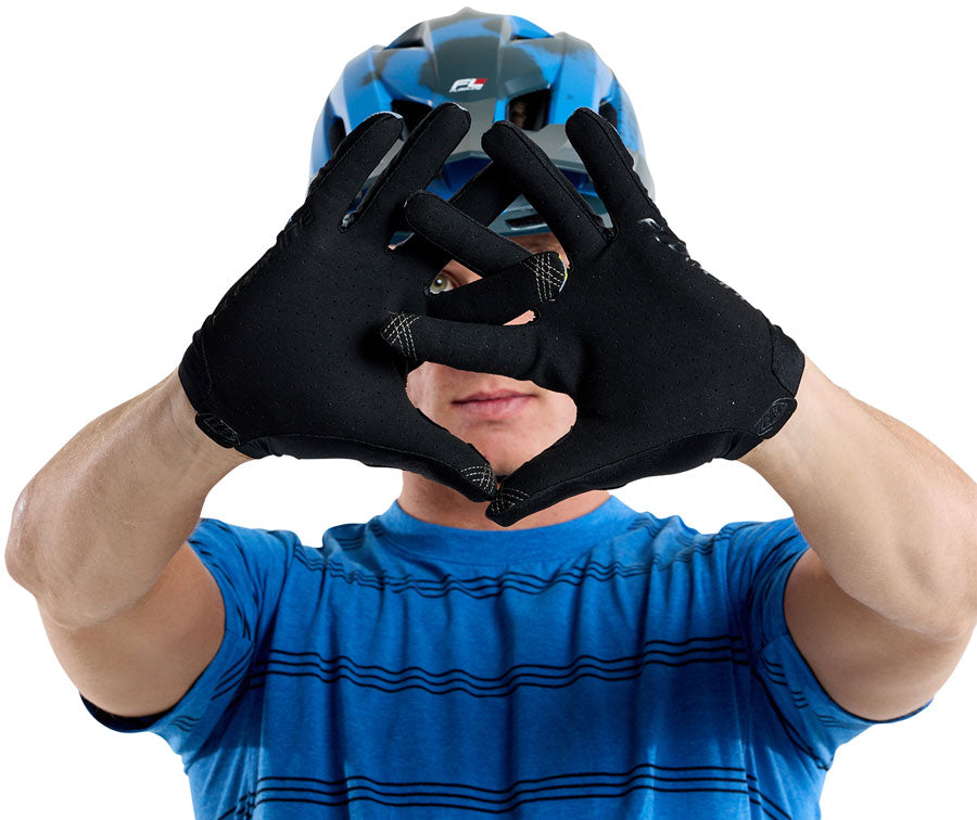 Troy Lee Designs Flowline Glove – Peace-Up Dark Cloud X-Large