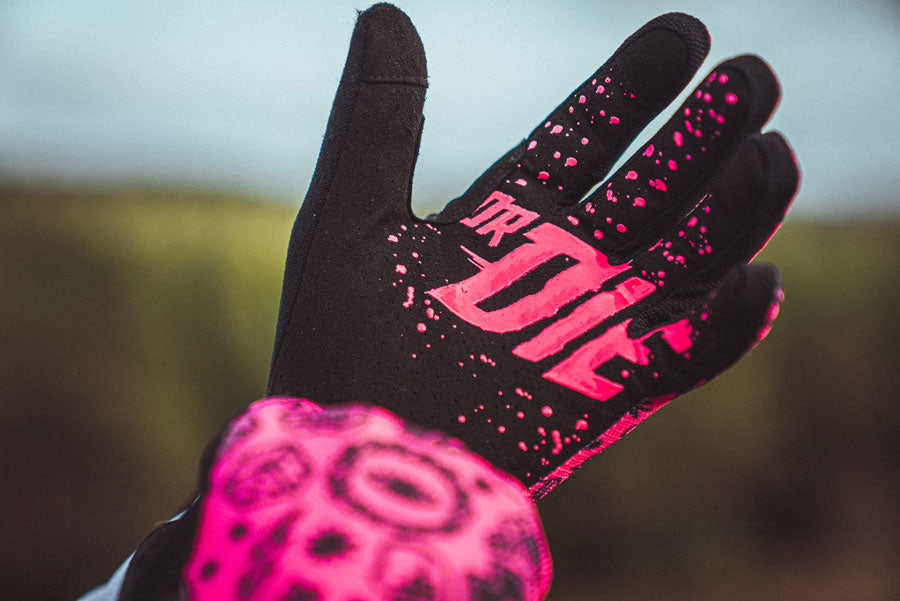Muc-Off Summer Lightweight Mesh Rider Gloves - Pink Large