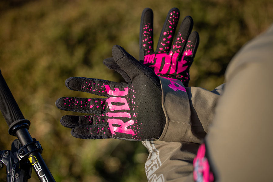 Muc-Off Summer Lightweight Mesh Rider Gloves - Green Small