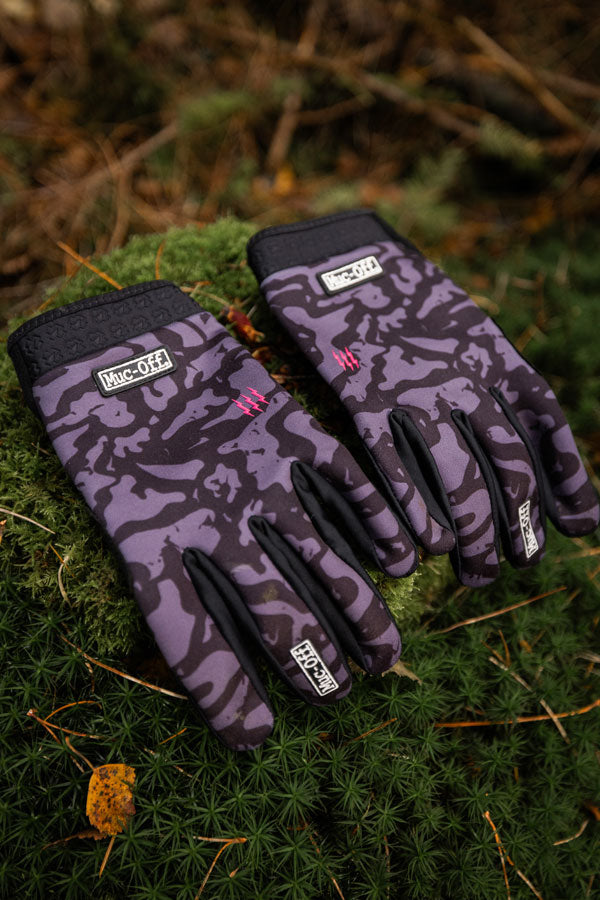 Muc-Off Rider Gloves - Gray Camo 2Large