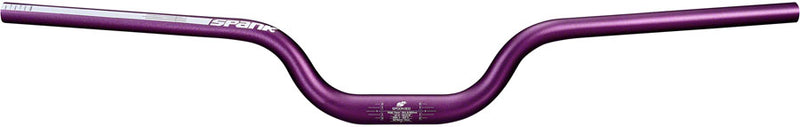 Spank Spoon 800 Handlebar - 31.8mm Clamp 800mm 60mm Rise Purple