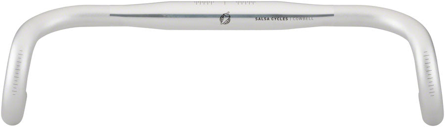 Salsa Cowbell Deluxe Drop Handlebar - Aluminum 31.8mm 46cm Silver