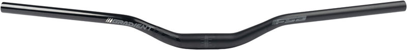 Full Speed Ahead Gradient Alloy Riser Handlebar - Aluminum 31.8mm Clamp 40mm Rise 800mm BLK