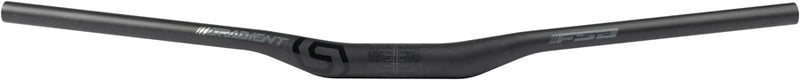 Full Speed Ahead Gradient Carbon Riser Handlebar - Carbon 35mm Clamp 20mm Rise 800mm BLK