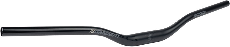 Full Speed Ahead Gradient Alloy Riser Handlebar - Aluminum 35mm Clamp 40mm Rise 800mm BLK