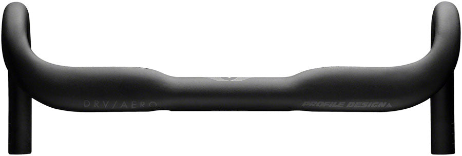 Profile Design DRV/AEROa Drop Handlebar - 40cm 122mm Drop 70mm Reach 31.8mm BLK