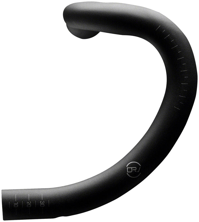 Profile Design DRV/AEROa Drop Handlebar - 42cm 122mm Drop 70mm Reach 31.8mm BLK