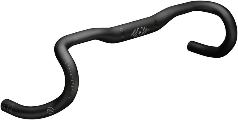 Profile Design DRV/GMR Drop Handlebar - 42cm 137mm Drop 75mm Reach 31.8mm 9mm Rise BLK