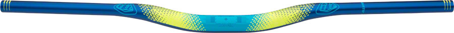 TruVativ Descendant Troy Lee Design Al 800mm Width 25mm Rise Starburst Cyan Blue/BLK