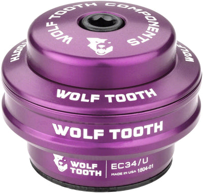 Wolf Tooth Premium Headset - EC34/28.6 Upper 16mm Stack Ultraviolet Purple
