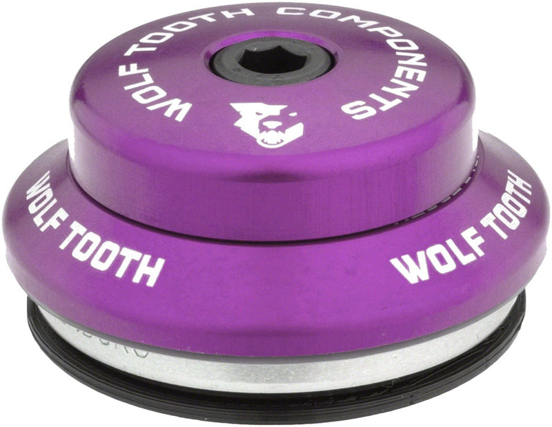 Wolf Tooth Premium Headset - IS41/28.6 Upper 7mm Stack Ultraviolet Purple