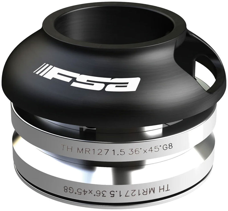 FSA NO.69/SRS Headset 1-1/8" to 1.5" Tapered Includes H2055-15mm Spacer H2630 Bolt – Alloy