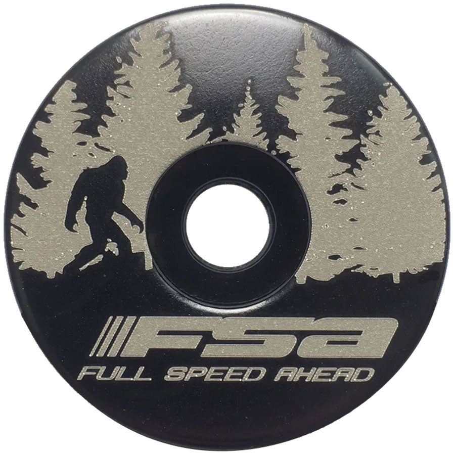 FSA Sasquatch Custom Top Cap - Black