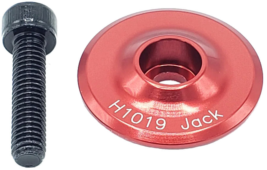 FSA Snakebite TFA Compressor Cap <(>&<)> Bolt 1-1/8" - Black