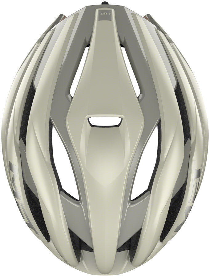 MET Trenta MIPS Helmet - Greige/Glossy Small
