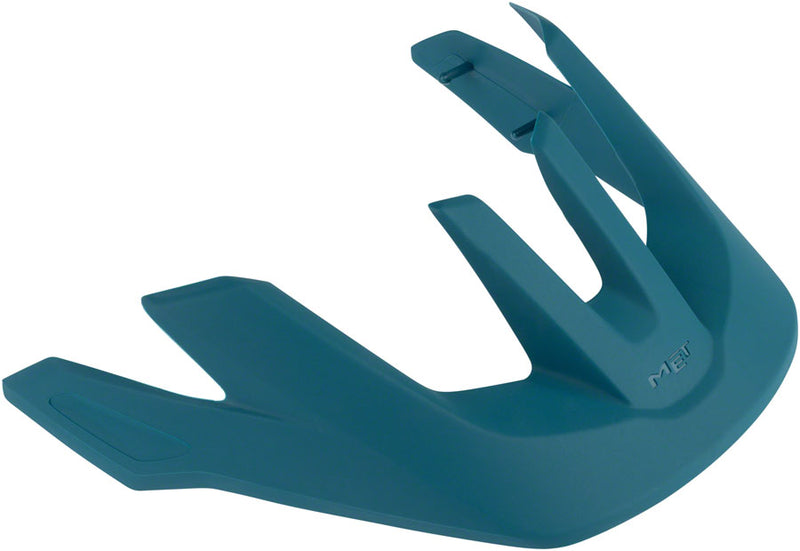 MET Helmets Echo Visor - Petrol Blue Universal