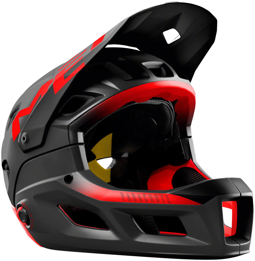 MET Parachute MCR MIPS Helmet - Black Red Small