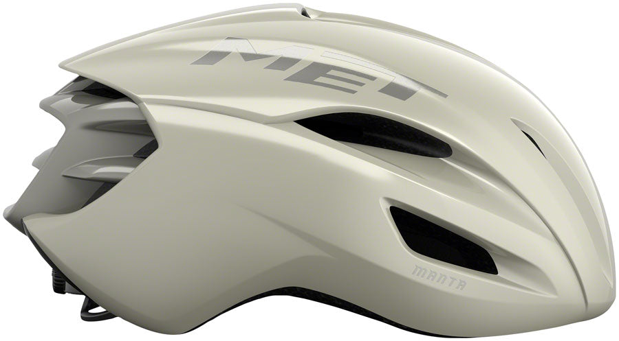 MET Manta MIPS Helmet - Greige/Glossy Small