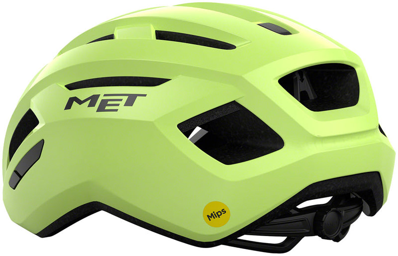 MET Vinci MIPS Helmet - Ultra Lime/Glossy Medium
