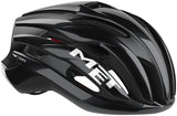 MET Trenta Helmet - Black/Red Gloss Large