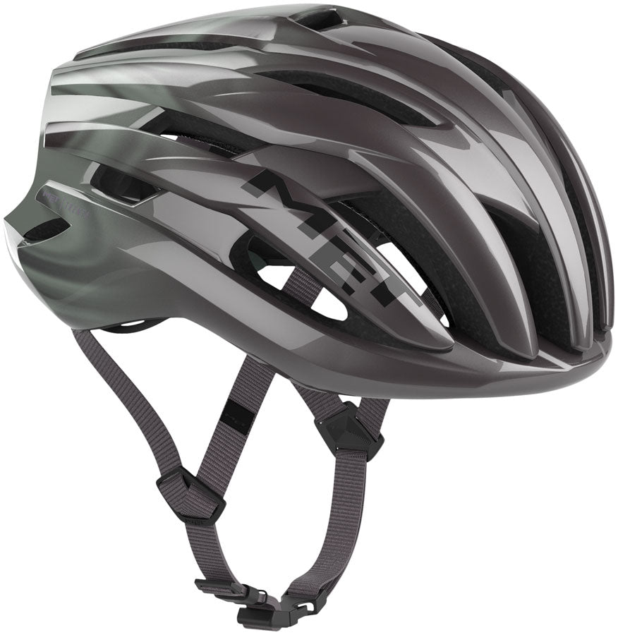 MET Trenta Helmet - Opal Gray Gloss Medium