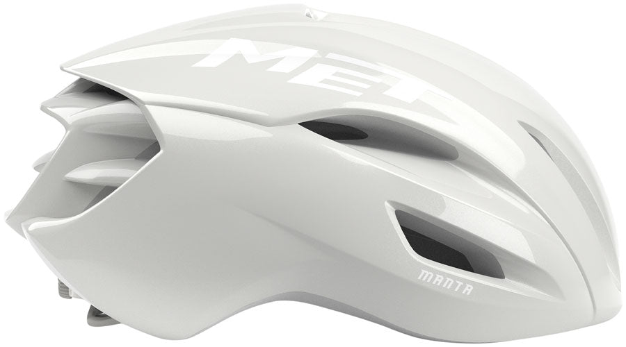 MET Manta Limited Edition Helmet - Absolute White Medium